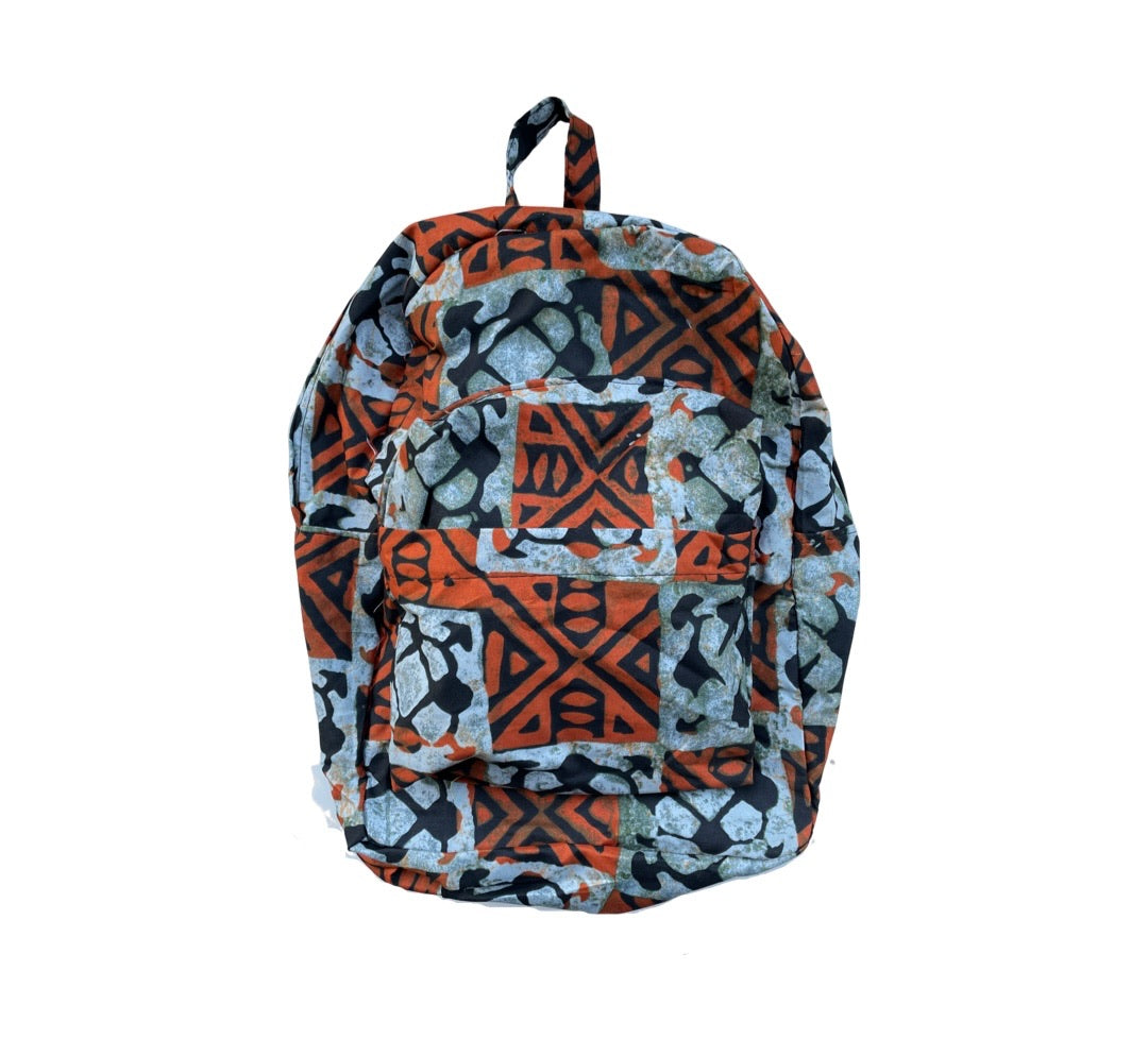 Rucksack Blau / Rot