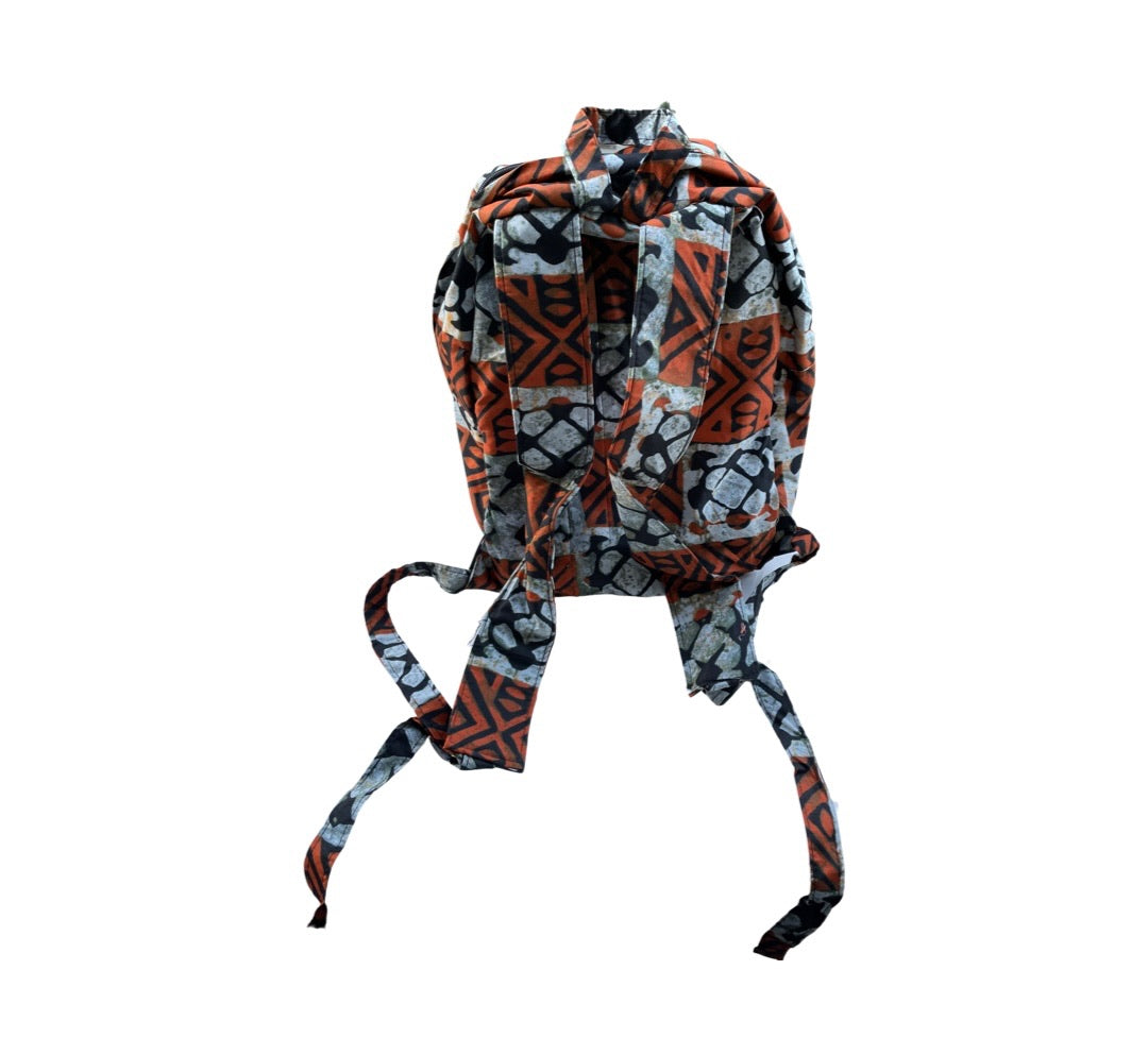 Rucksack Blau / Rot