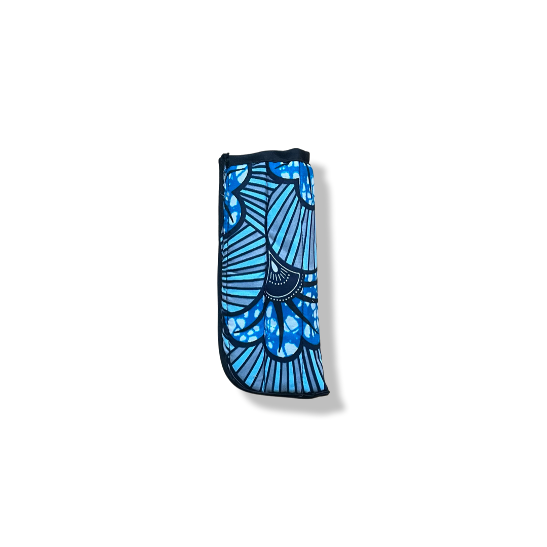 Brillenetui Blau / Schwarz