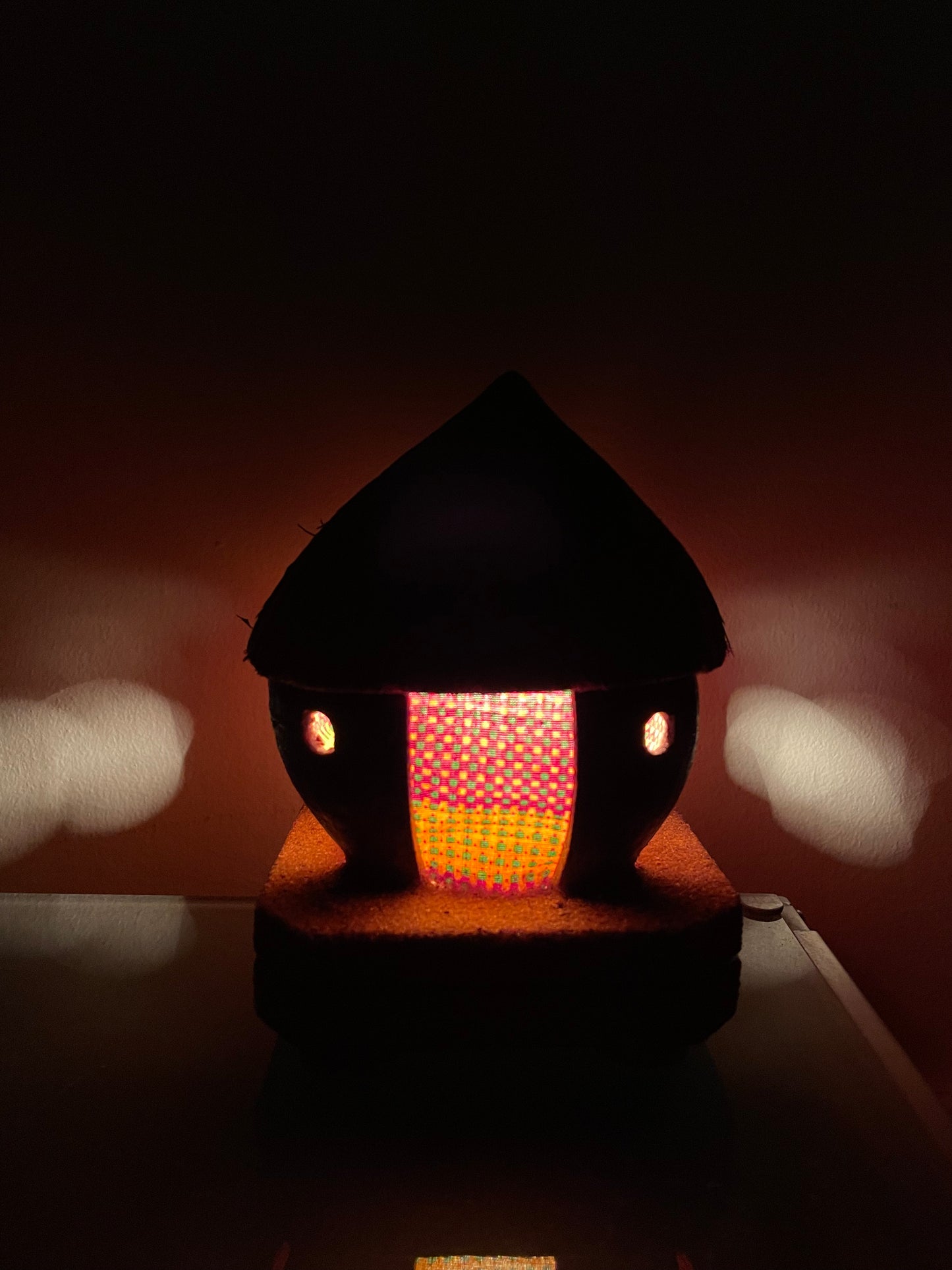 Kokosnuss-Lampe