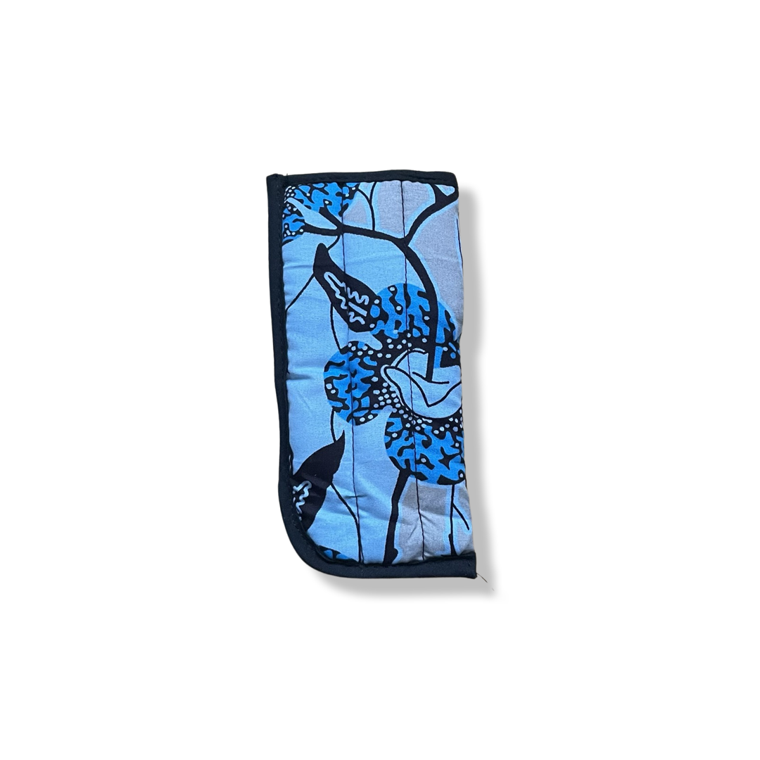 Brillenetui Blau / Grau / Schwarz