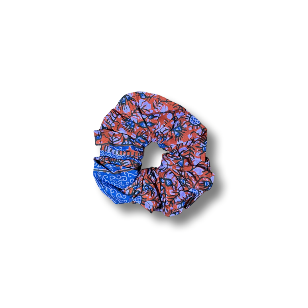 Scrunchie (Haargummi) Blau / Violett / Rot / Schwarz