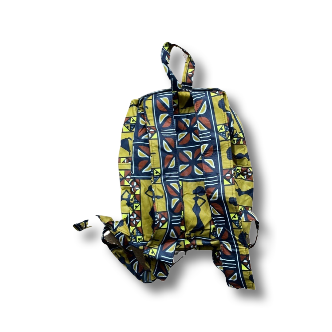 Rucksack Grün / Braun / Schwarz