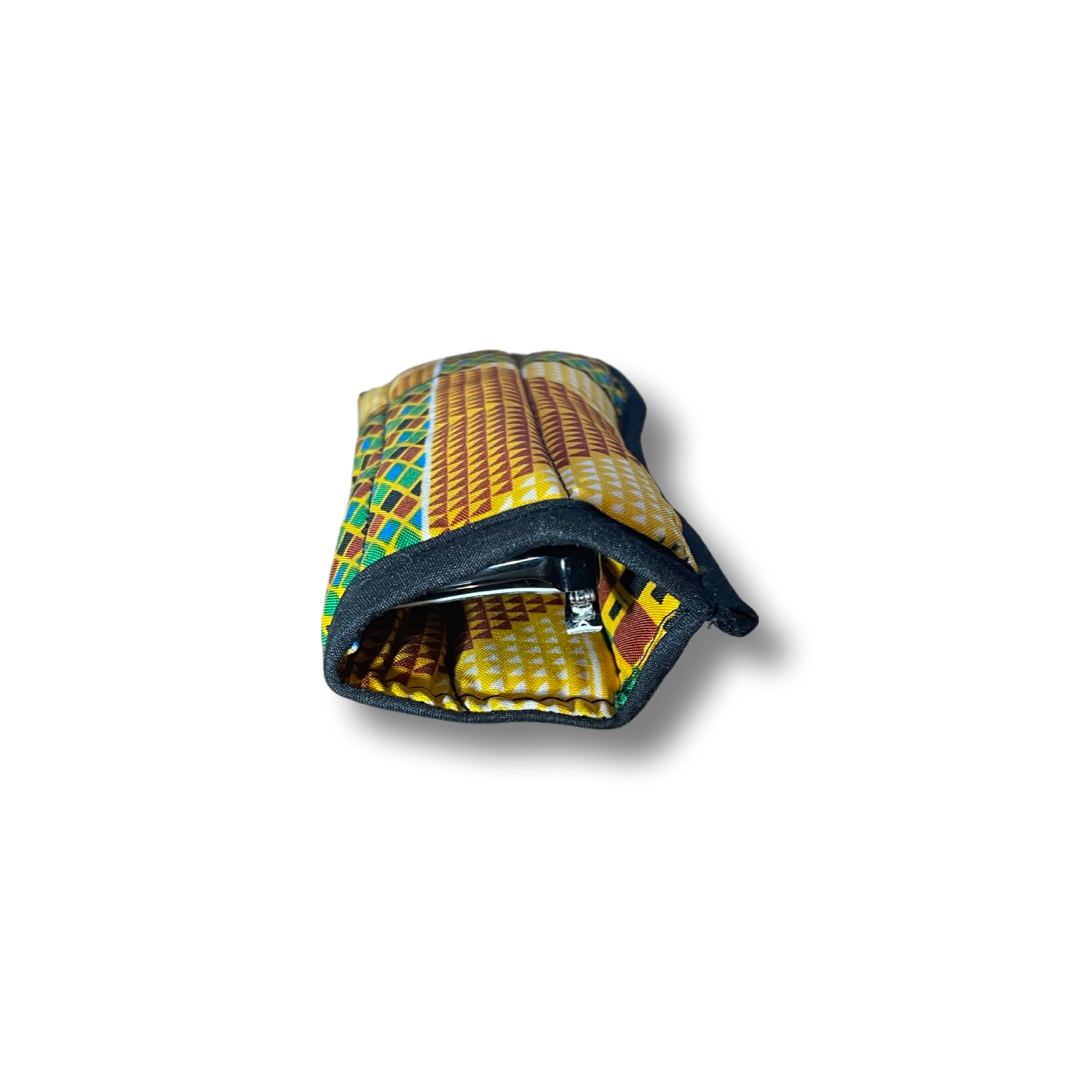 Brillenetui Grün / Rot / Schwarz / Gelb