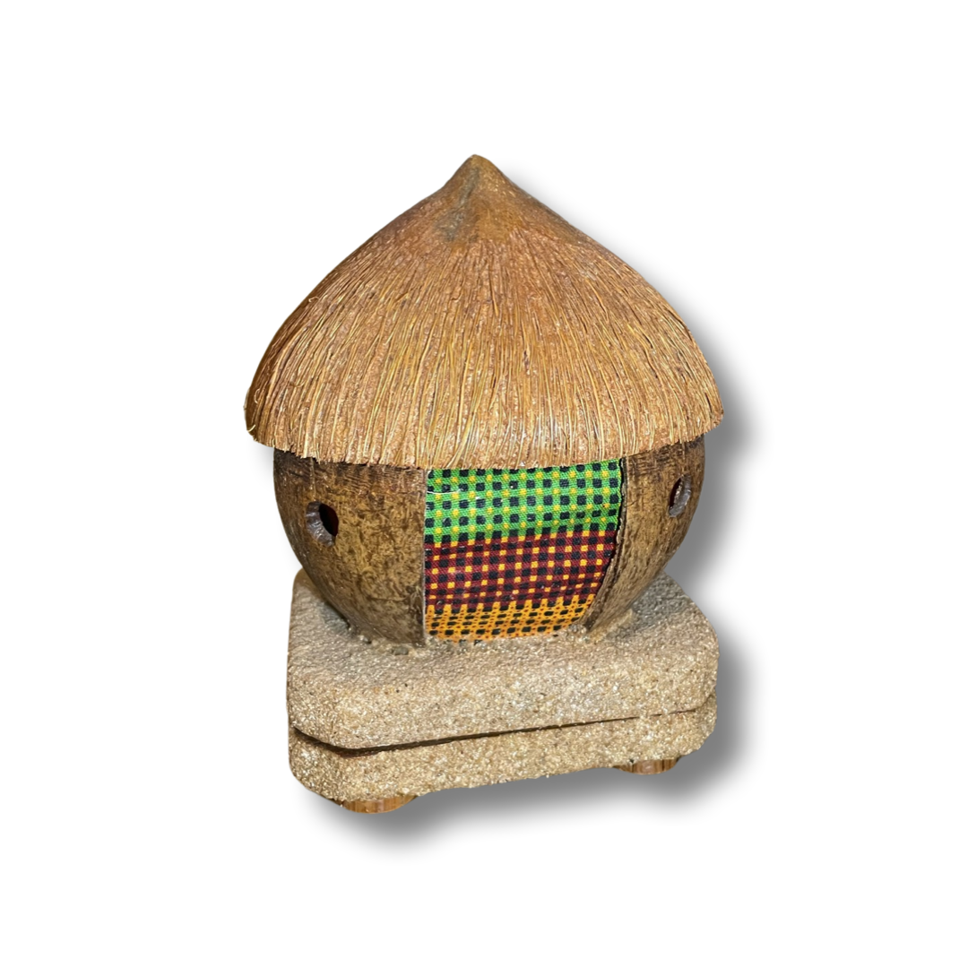 Kokosnuss-Lampe