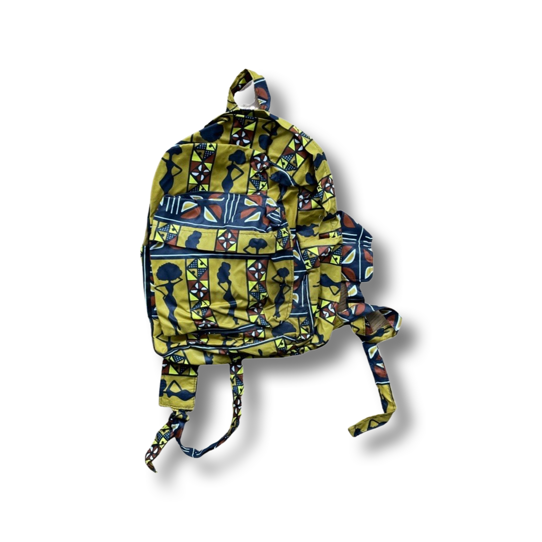 Rucksack Grün / Braun / Schwarz