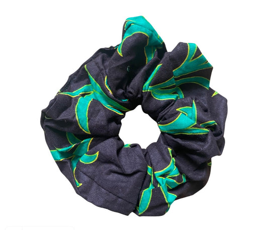Scrunchies (Haargummi) Grün / Schwarz