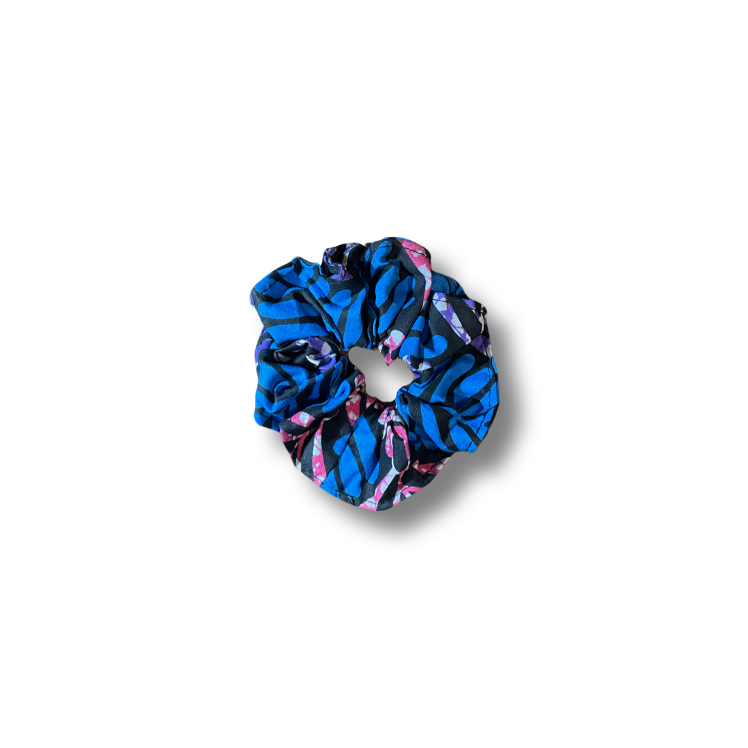 Scrunchie (Haargummi) Violett / Blau / Schwarz /